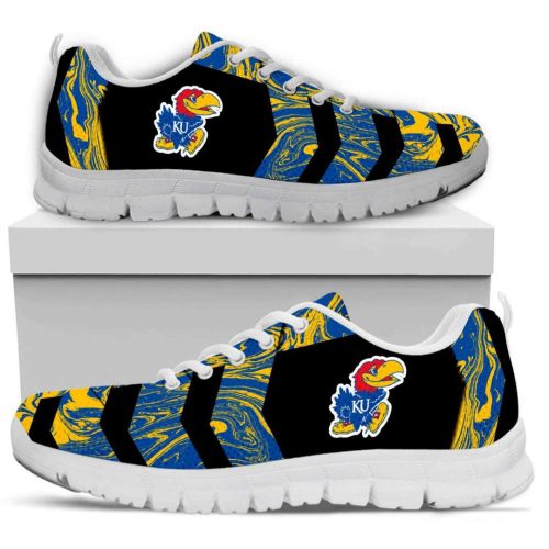 Kansas Jayhawks Unisex Running Shoes For Fans Gifts