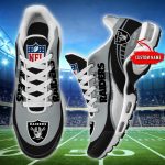 Las Vegas Raiders NFL Teams Air Max Plus Sport Sneakers For Fan Gifts