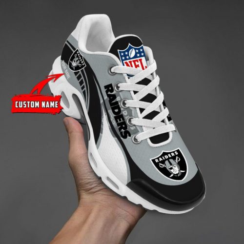 Las Vegas Raiders NFL Teams Air Max Plus Sport Sneakers For Fan Gifts