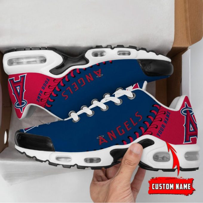 Los Angeles Angels Mlb Air Max Plus Sport Sneakers For Fan Gifts