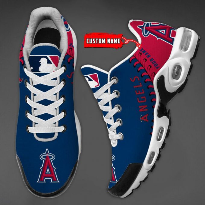 Los Angeles Angels Mlb Air Max Plus Sport Sneakers For Fan Gifts