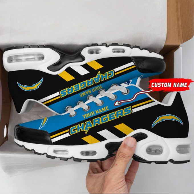 Los Angeles Chargers Nfl Air Max Plus Sport Sneakers For Fan Gifts