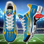 Los Angeles Chargers NFL Monster Air Max Plus Sport Sneakers For Fan Gifts