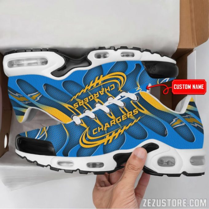 Los Angeles Chargers Nfl Premium Air Max Plus Sport Sneakers For Fan Gifts