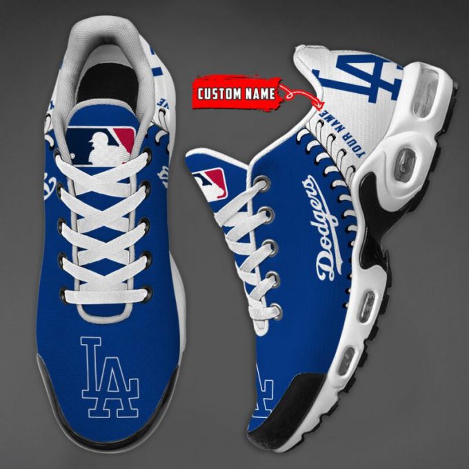 Los Angeles Dodgers Mlb Air Max Plus Sport Sneakers For Fan Gifts