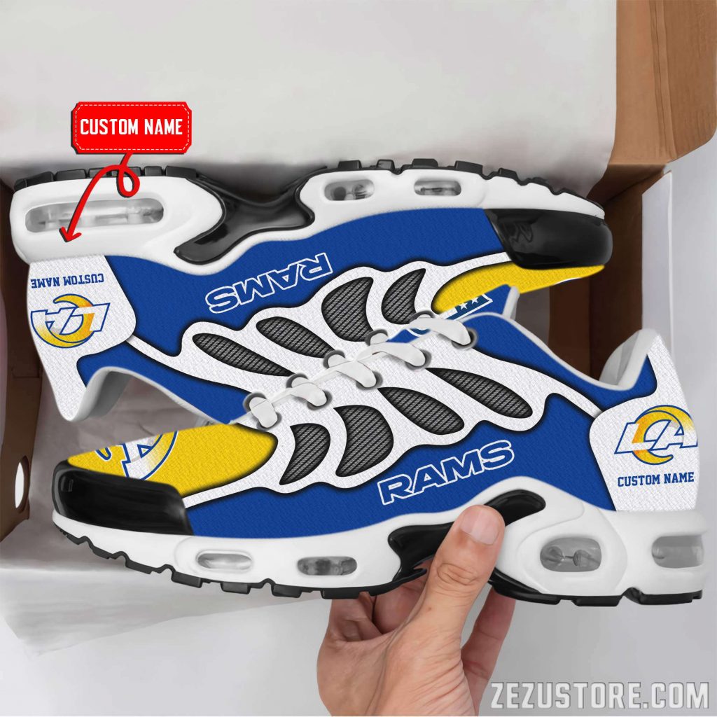 Los Angeles Rams Nfl Premium Air Max Plus Sport Sneakers For Fan Gifts