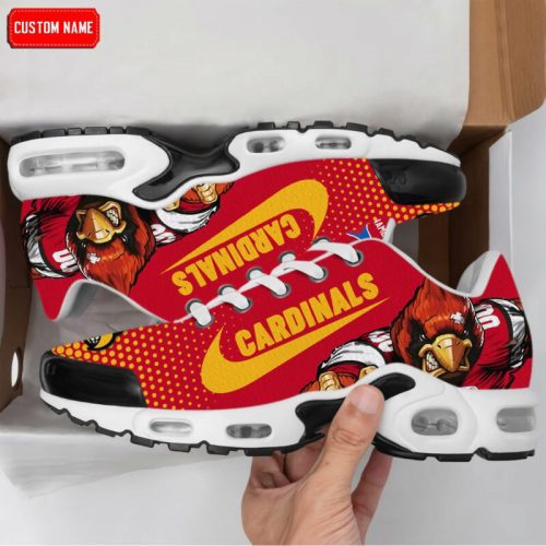 Louisville Cardinals NCAA Premium Air Max Plus Sport Sneakers For Fan Gifts