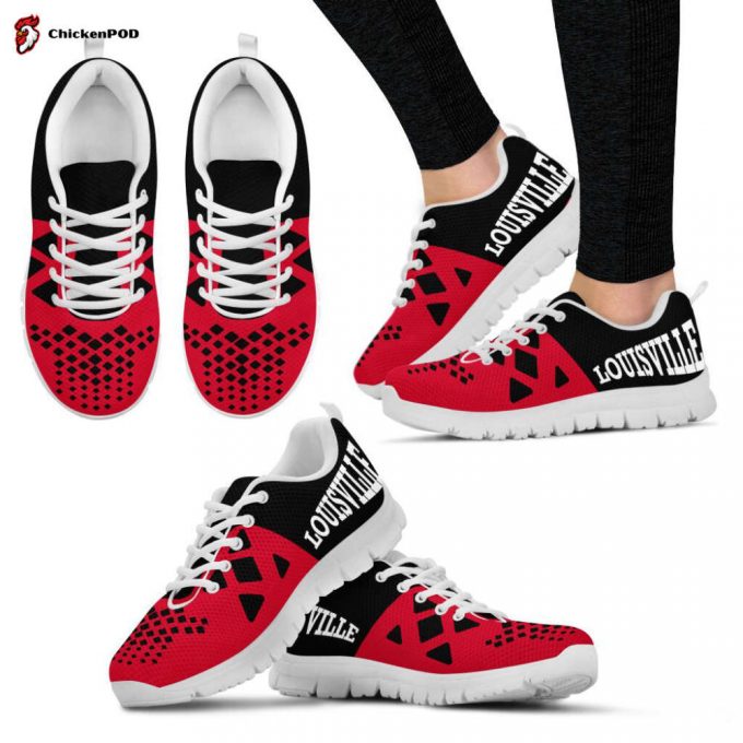 Louisville Cardinals Unisex Running Shoes For Fans Gifts