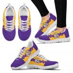 LSU Tigers Doodle Line Amazing Unisex Running Shoes For Fans Gifts