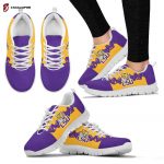 LSU Tigers Doodle Line Amazing Unisex Running Shoes For Fans Gifts