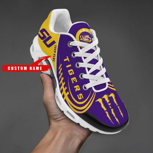 LSU Tigers NCAA Air Max Plus Sport Sneakers For Fan Gifts