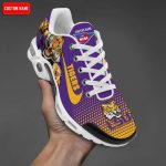 LSU Tigers NCAA Premium Air Max Plus Sport Sneakers For Fan Gifts