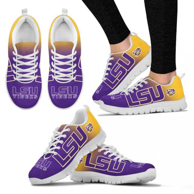 Lsu Tigers Special Style Unisex Running Shoes For Fans Gifts