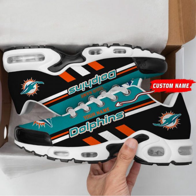 Miami Dolphins Nfl Air Max Plus Sport Sneakers For Fan Gifts