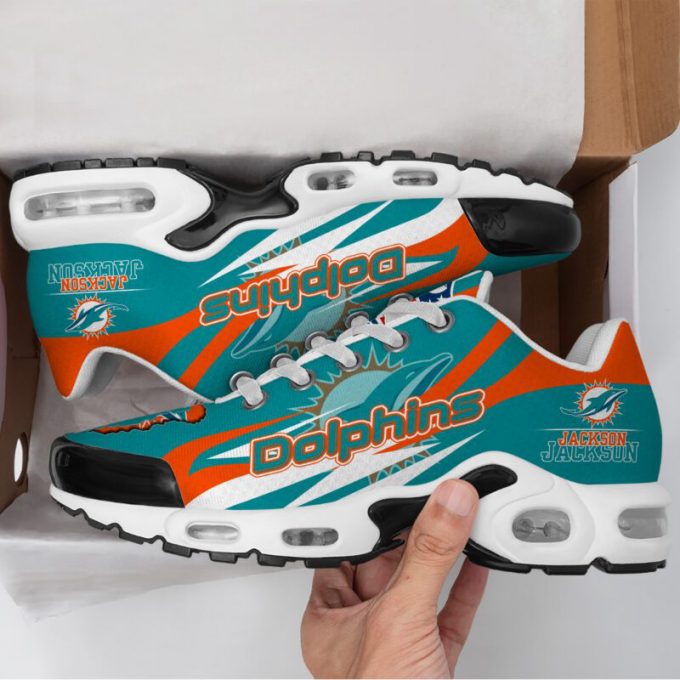 Miami Dolphins Nfl Monster Air Max Plus Sport Sneakers For Fan Gifts