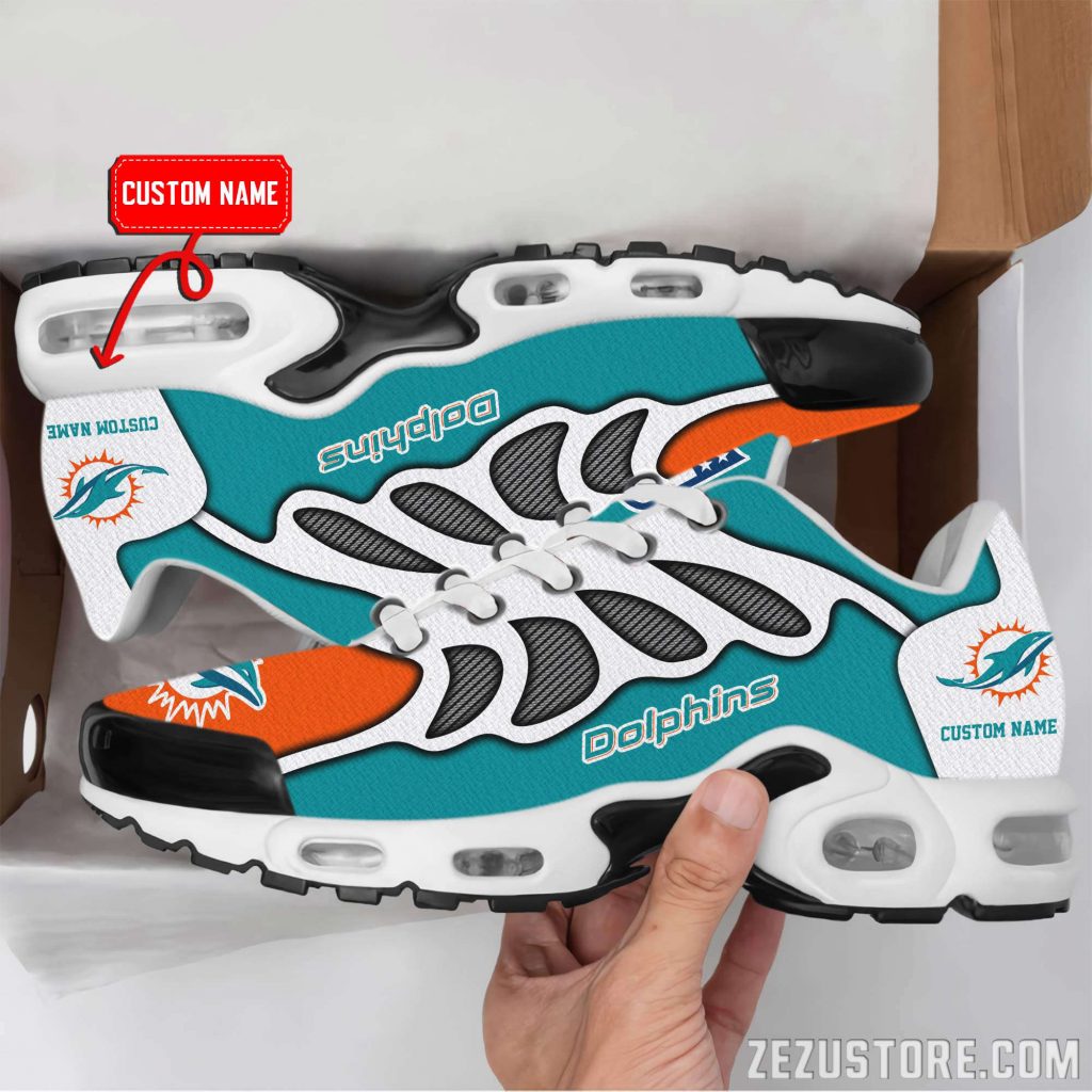 Miami Dolphins Nfl Premium Air Max Plus Sport Sneakers For Fan Gifts