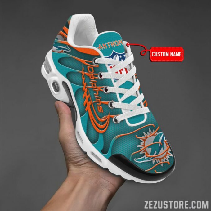 Miami Dolphins Nfl Premium Air Max Plus Sport Sneakers For Fan Gifts