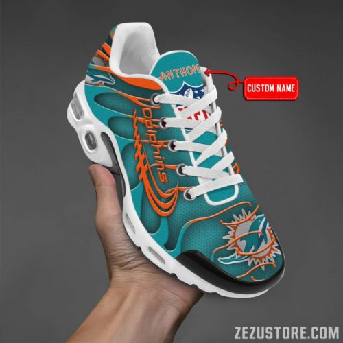 Miami Dolphins NFL Premium Air Max Plus Sport Sneakers For Fan Gifts