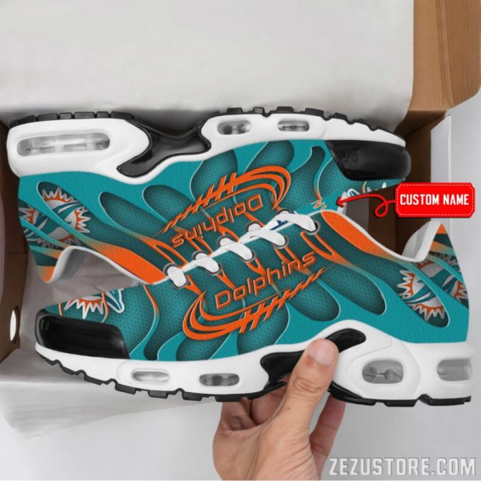 Miami Dolphins Nfl Premium Air Max Plus Sport Sneakers For Fan Gifts