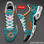 Miami Dolphins NFL Premium Air Max Plus Sport Sneakers For Fan Gifts