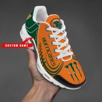 Miami Hurricanes NCAA Air Max Plus Sport Sneakers For Fan Gifts