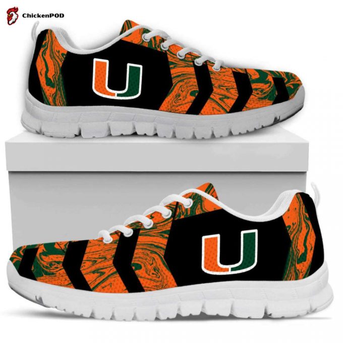 Miami Hurricanes Unisex Running Shoes For Fans Gifts