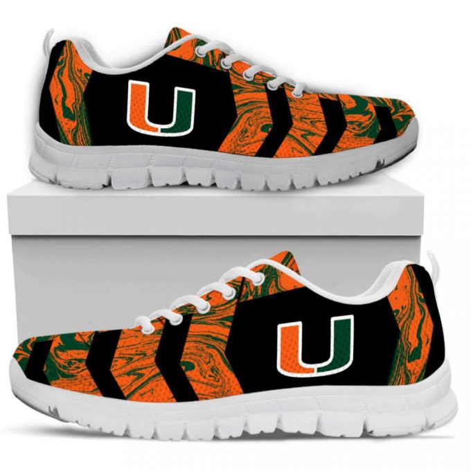 Miami Hurricanes Unisex Running Shoes For Fans Gifts