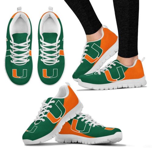 Miami Hurricanes Unisex Running Shoes For Fans Gifts