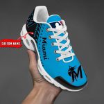 Miami Marlins MLB Air Max Plus Sport Sneakers For Fan Gifts