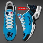 Miami Marlins MLB Air Max Plus Sport Sneakers For Fan Gifts