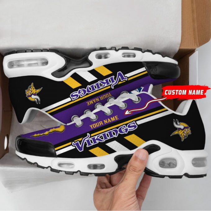 Minnesota Vikings Nfl Air Max Plus Sport Sneakers For Fan Gifts