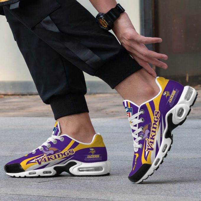 Minnesota Vikings Nfl Monster Air Max Plus Sport Sneakers For Fan Gifts