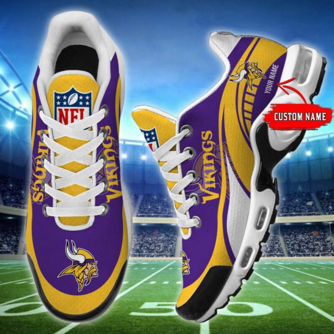 Minnesota Vikings Nfl Teams Air Max Plus Sport Sneakers For Fan Gifts