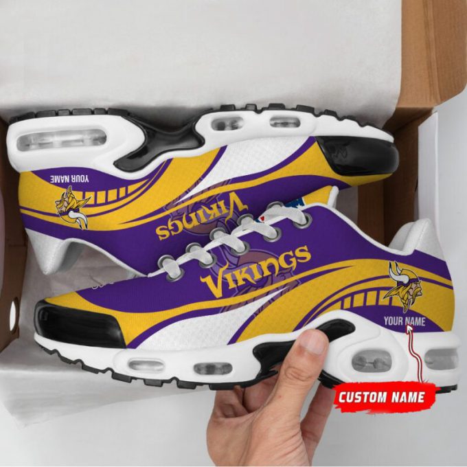 Minnesota Vikings Nfl Teams Air Max Plus Sport Sneakers For Fan Gifts