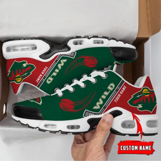 Minnesota Wild Nhl Teams Air Max Plus Sport Sneakers For Fan Gifts