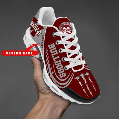 Mississippi State Bulldogs NCAA Air Max Plus Sport Sneakers For Fan Gifts