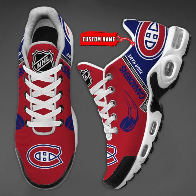 Montreal Canadiens Nhl Teams Air Max Plus Sport Sneakers For Fan Gifts