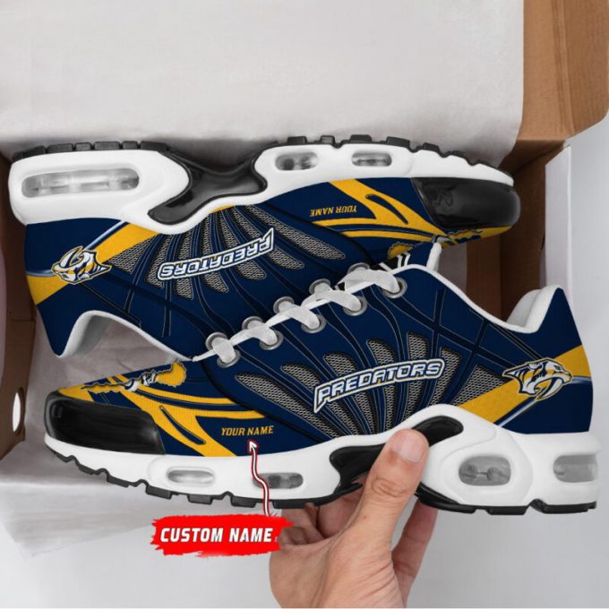 Nashville Predators Nhl Air Max Plus Sport Sneakers For Fan Gifts