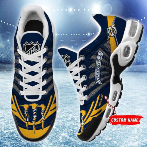 Nashville Predators NHL Air Max Plus Sport Sneakers For Fan Gifts