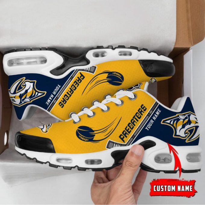 Nashville Predators Nhl Teams Air Max Plus Sport Sneakers For Fan Gifts