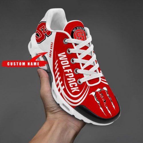 NC State Wolfpack NCAA Air Max Plus Sport Sneakers For Fan Gifts