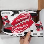 Nebraska Cornhuskers NCAA Air Max Plus Sport Sneakers For Fan Gifts