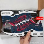 New England Patriots NFL Premium Air Max Plus Sport Sneakers For Fan Gifts