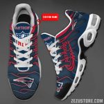 New England Patriots NFL Premium Air Max Plus Sport Sneakers For Fan Gifts