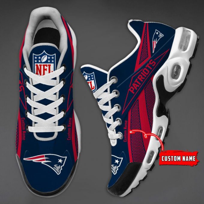 New England Patriots Premium Nfl Air Max Plus Sport Sneakers For Fan Gifts