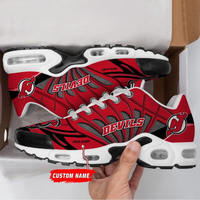 New Jersey Devils Nhl Air Max Plus Sport Sneakers For Fan Gifts