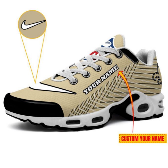 New Orleans Saints Air Max Plus Sport Sneakers For Fan Gifts