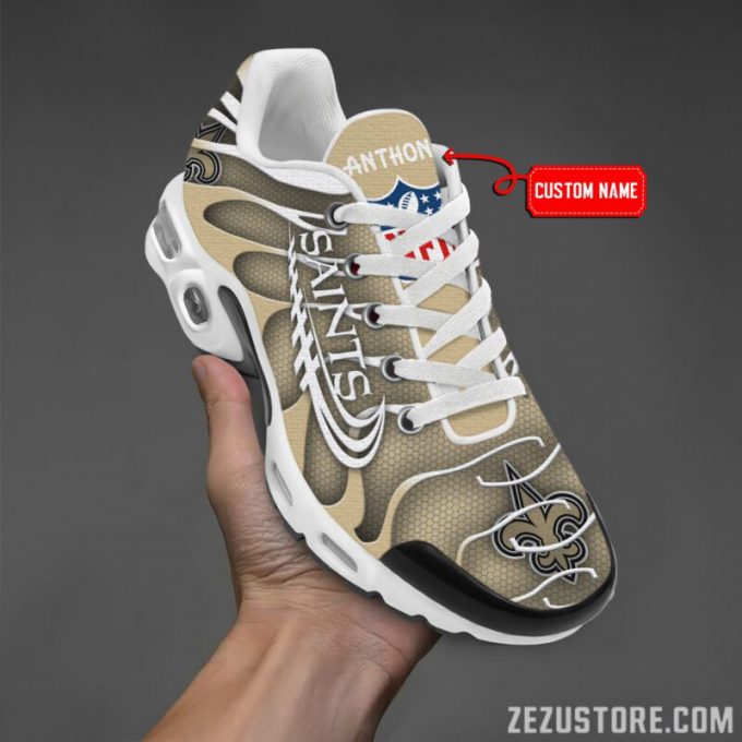 New Orleans Saints Nfl Premium Air Max Plus Sport Sneakers For Fan Gifts