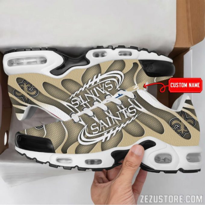 New Orleans Saints Nfl Premium Air Max Plus Sport Sneakers For Fan Gifts