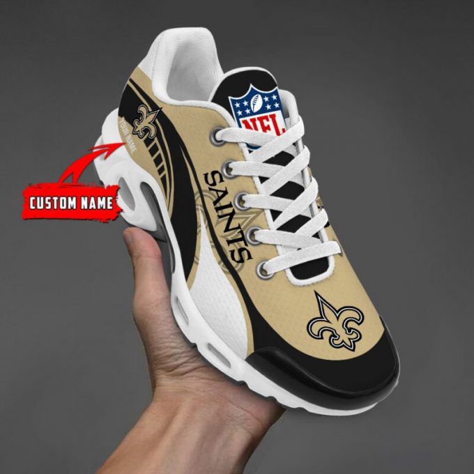 New Orleans Saints Nfl Teams Air Max Plus Sport Sneakers For Fan Gifts